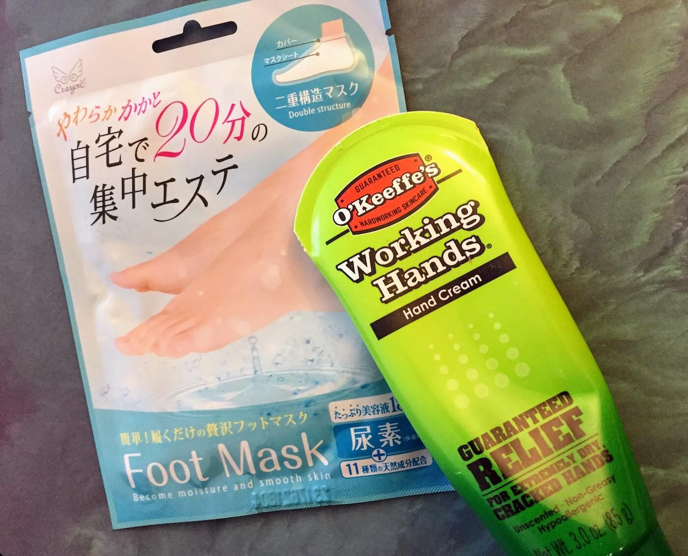 O'Keeffe's Working Hands vs. O'Keeffe's Healthy Feet